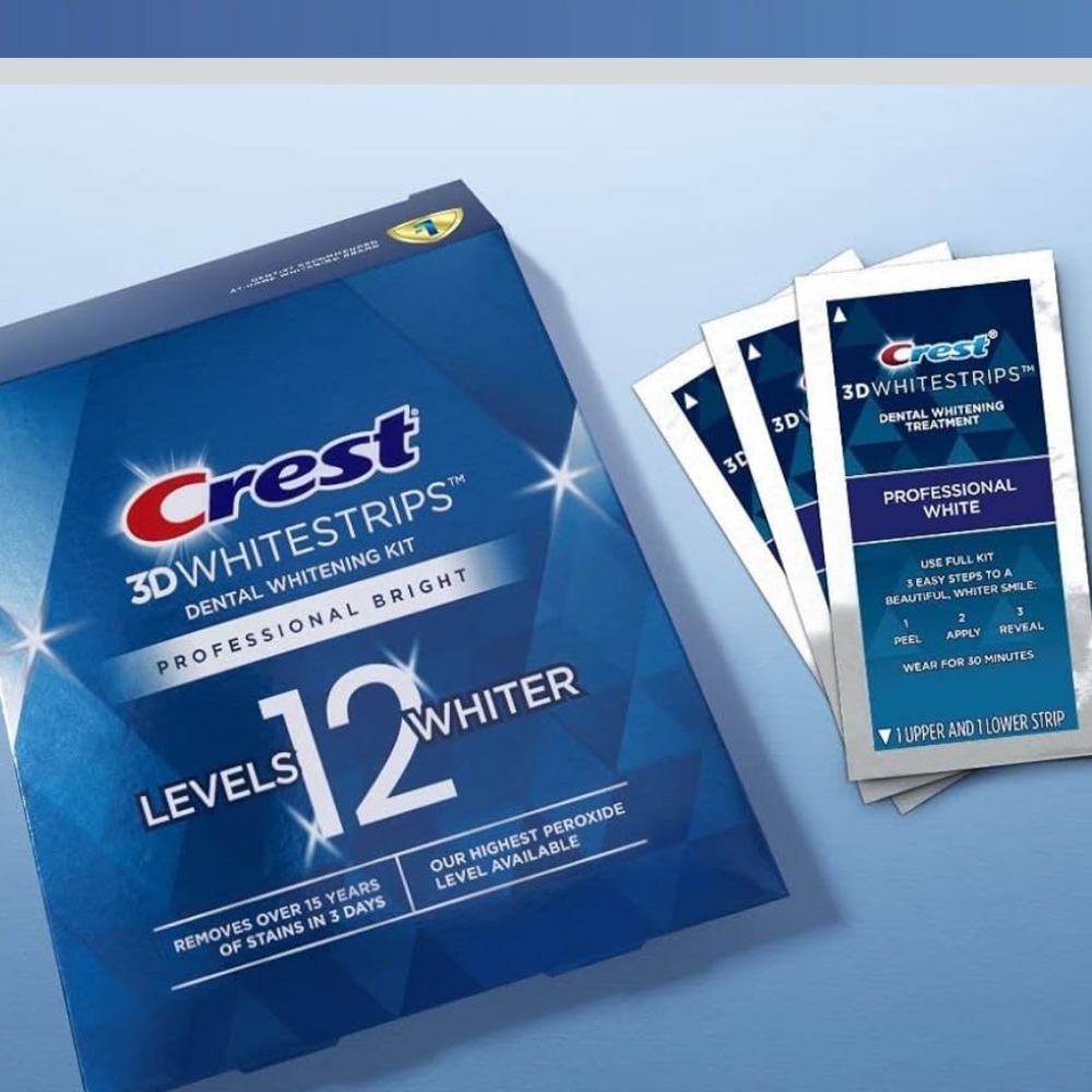 Crest 3DWhitestrips Professional Bright – 18 Treatments (36 Strips) NWT